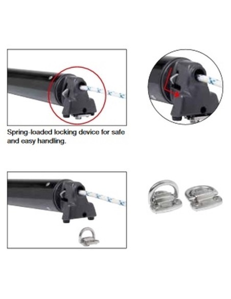 Wytyk genakera / code zero Selden GC089 carbon fi 89 / 3000 mm