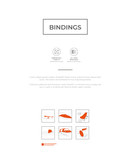 Próbnik Sunbrella Bindings