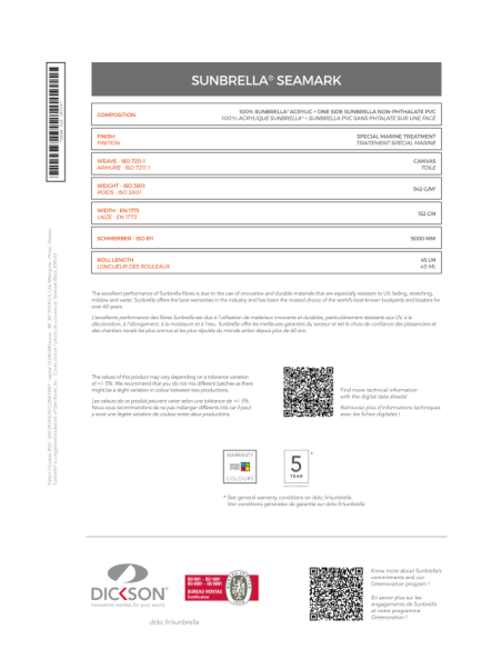 Próbnik Sunbrella Seamark